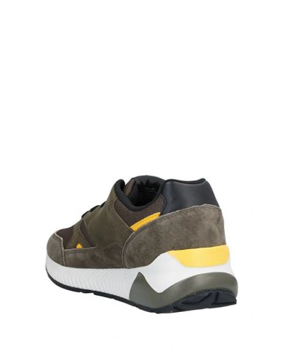 Shop Replay Sneakers In Military Green