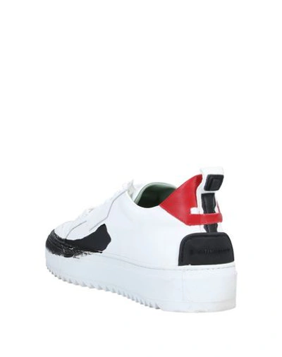 Shop Attimonelli's Man Sneakers White Size 13 Soft Leather