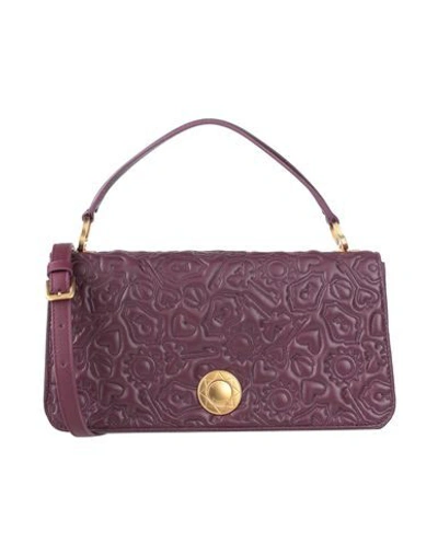 Shop Furla Handbag In Purple