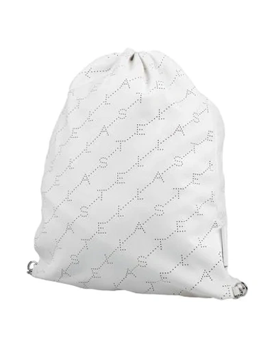 Shop Stella Mccartney Backpacks & Fanny Packs In White