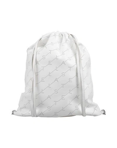 Shop Stella Mccartney Backpacks & Fanny Packs In White