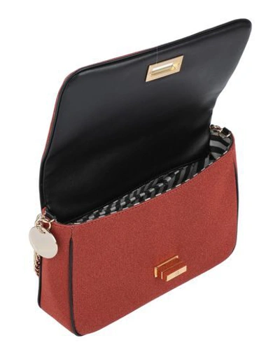 Shop M Missoni Handbags In Rust