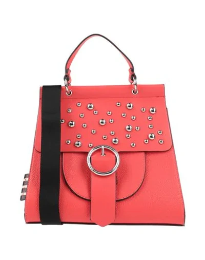 Shop Manila Grace Handbag In Red
