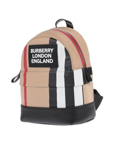 Shop Burberry Backpack & Fanny Pack In Beige
