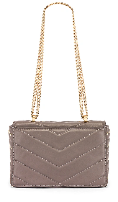 Shop Zac Zac Posen Soft Earthette Medium Chain Shoulder Bag In Taupe. In Falcon