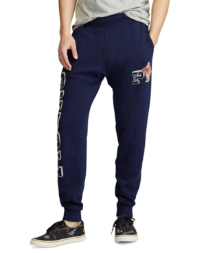 mens polo fleece joggers