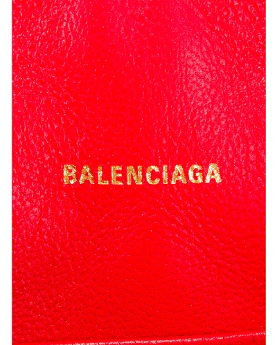 Shop Balenciaga B Quilted Leather Camera Bag In Bright Red