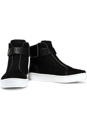 donna karan high top sneakers