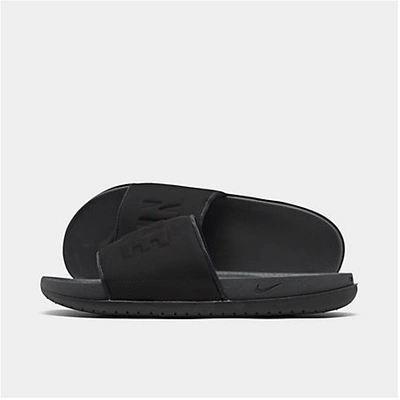Shop Nike Men's Offcourt Slide Sandals In Anthracite/black/black