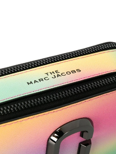 Shop Marc Jacobs The Snapshot Airbrush Camera Bag In Pink