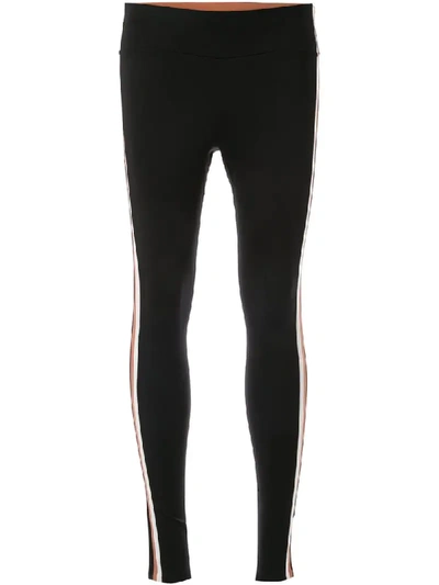 Shop Vaara Tyler B-knit Leggings In Black