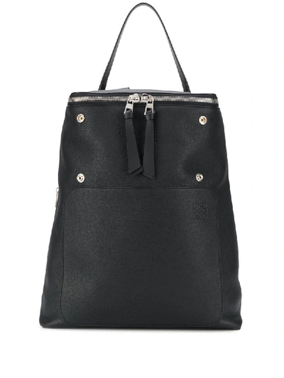 Shop Loewe Goya Backpack In Black