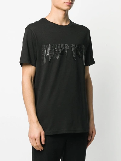 Shop Philipp Plein Logo In Black