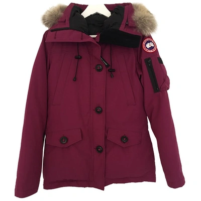 Pre-owned Canada Goose Montebello Pink Coat | ModeSens