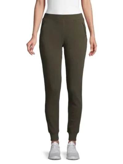 Shop Atm Anthony Thomas Melillo Slim-fit French Terry Jogging Pants In Green