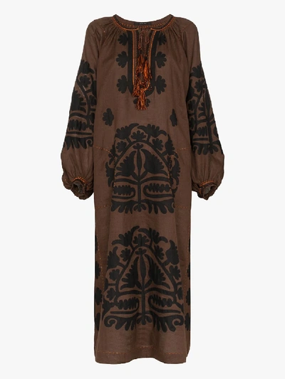 Shop Vita Kin 'shalimar' Kleid In Brown