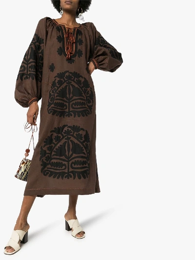 Shop Vita Kin 'shalimar' Kleid In Brown