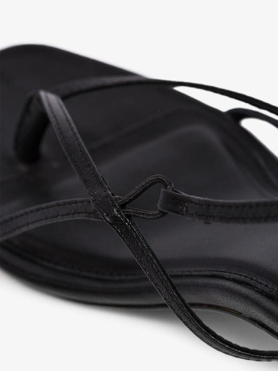 Shop Studio Amelia 2.6 50 Leather Sandals In Black