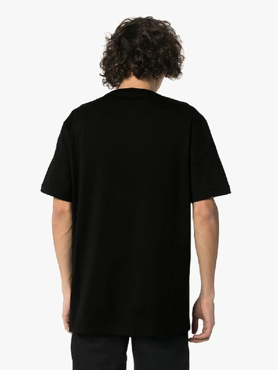 Shop Versace Medusa Logo T-shirt In Black