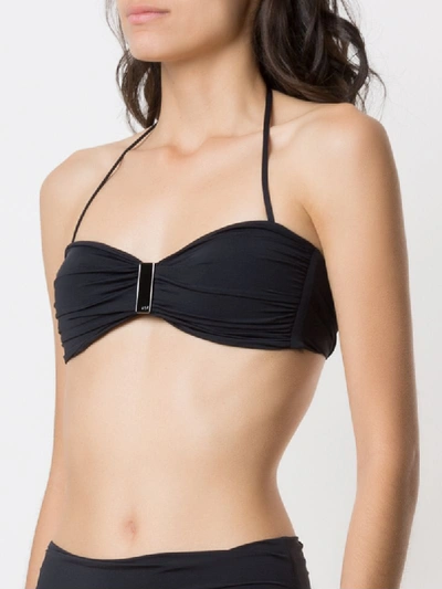 Shop Track & Field Maya Bikini Top In Black