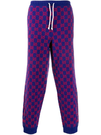 Shop Gucci Jogginghose Mit Logo In Blue