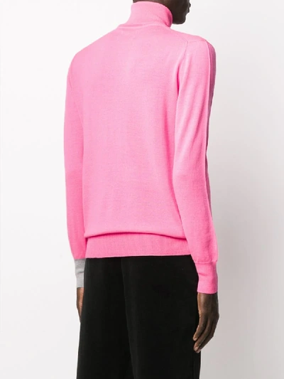 TURTLE-NECK FITTED JUMPER
