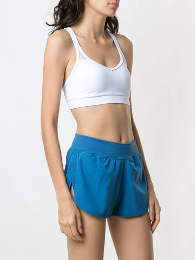 Shop Track & Field Cristal Double Straps Top In White