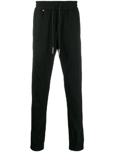 Shop Philipp Plein Gothic Embroidered Sweatpants In Black