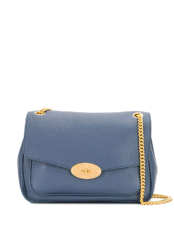 mulberry leather shoulder bag