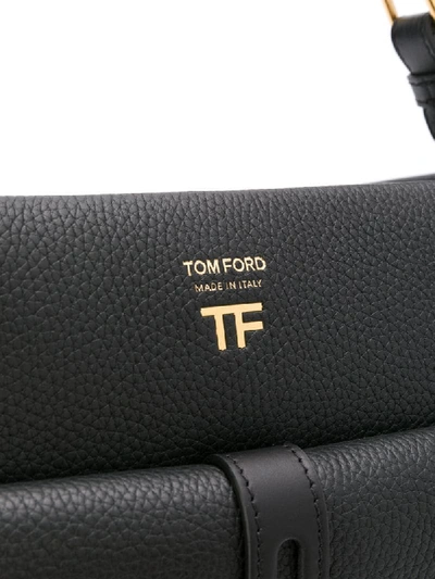 Shop Tom Ford One Handle Tote In Black