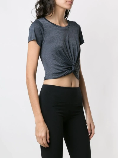 Shop Track & Field Thermodry Cropped T-shirt In Blue