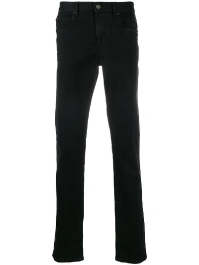 Shop Z Zegna Straight-fit Jeans In Black