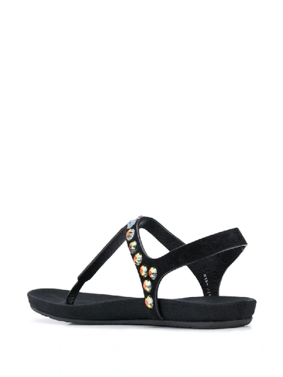 Shop Pedro Garcia Judith Sandals In Black