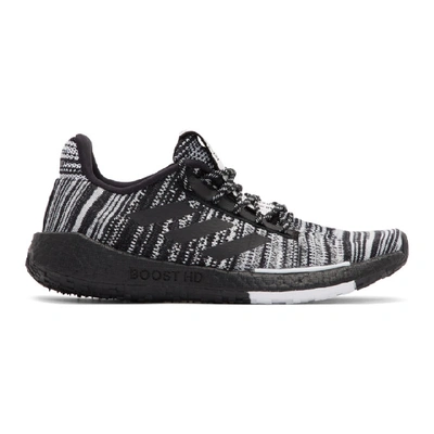 Shop Adidas X Missoni Black & White Pulseboost Hd Sneakers