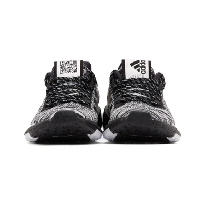 Shop Adidas X Missoni Black & White Pulseboost Hd Sneakers