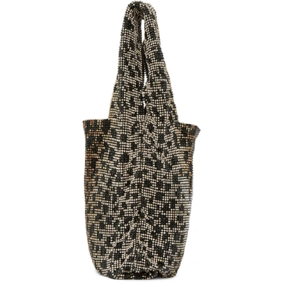 Shop Alexander Wang Brown And Beige Mini Leopard Wangloc Tote In 913 Leopard