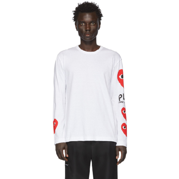 comme de garcon play long sleeve