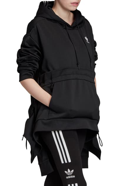 adidas originals hooded parka in black