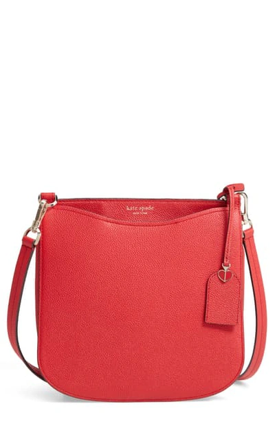 Shop Kate Spade Margaux Large Crossbody Bag - Red In Hot Chili