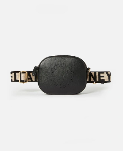 Shop Stella Mccartney Stella Logo Belt Bag In Black