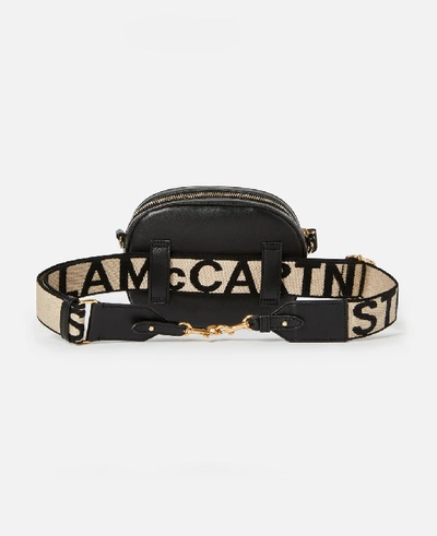 Shop Stella Mccartney Stella Logo Belt Bag In Black