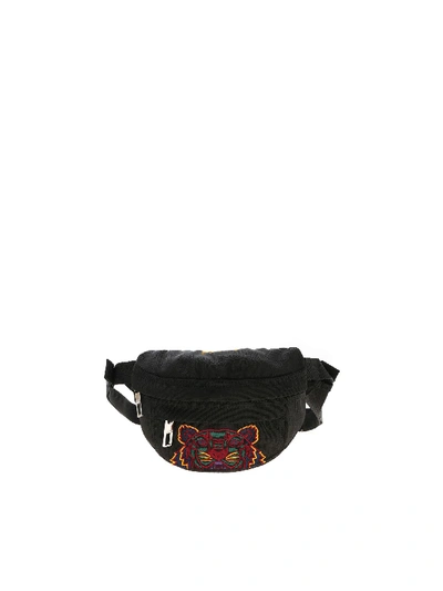 Shop Kenzo Mini Kampus Belt Bag In Black