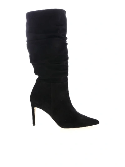 Shop Alexandre Birman Lucy Pointed Boot In Black