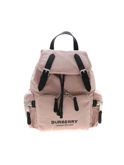 Shop Burberry Md Rucksuck Backpack In Pink