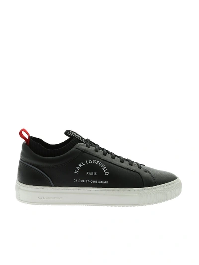Shop Karl Lagerfeld Kupsole Sneakers In Black