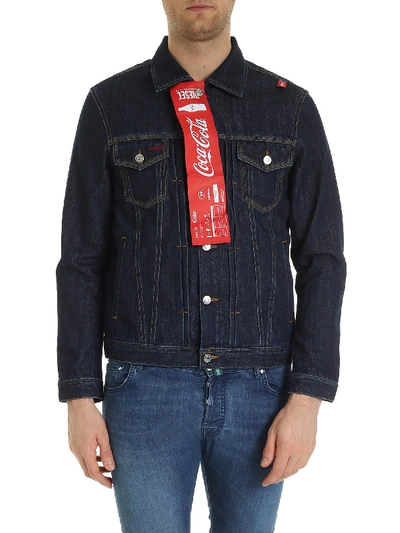 Diesel Nhill Coco Cola Denim Jacket In Blue | ModeSens