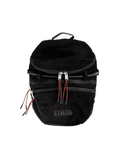 Shop Heron Preston Foldable Backpack Dots Ctnb In Black
