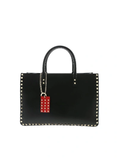 Shop Valentino Medium Hand Bag In Black