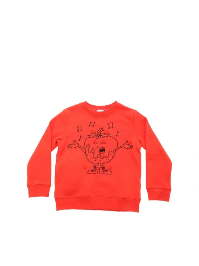 Shop Stella Mccartney Christmas Insert Sweatshirt In Red