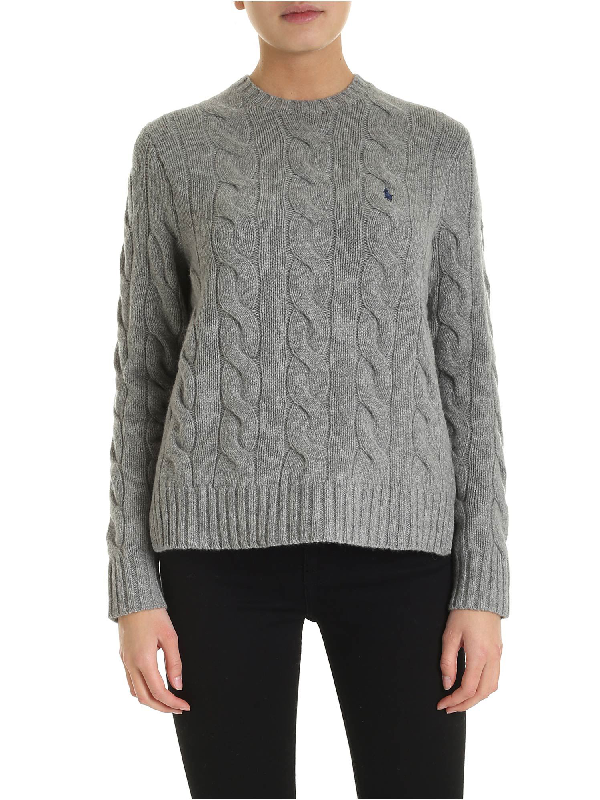 ralph lauren grey pullover